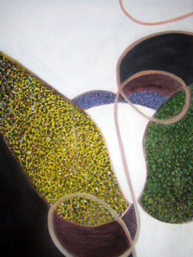 Tanzende Frauen von unten, 07, 30x40, 