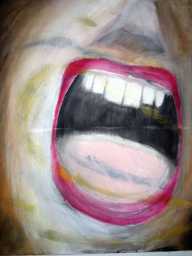 AHHH, 50x60, oil on canvas