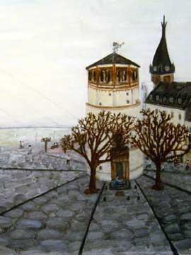 Burgplatz 2, '00, 50x60