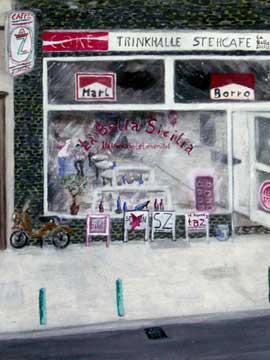 Kiosk, Kirchfeldstrasse, '99, 45x55