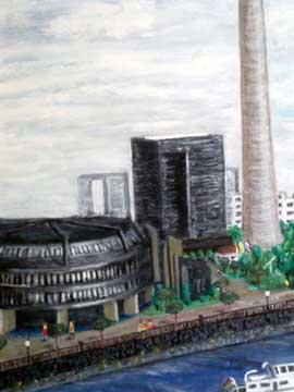 Bildausschnitt Landtag, '00, 50x60,