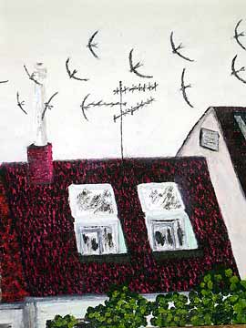 Sommer, die Mauersegler sind da